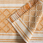 Sunloom Textured Placemat With Fringes Set Of 6