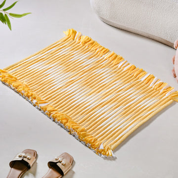 Sunny Yellow Floor Mat 85x62cm