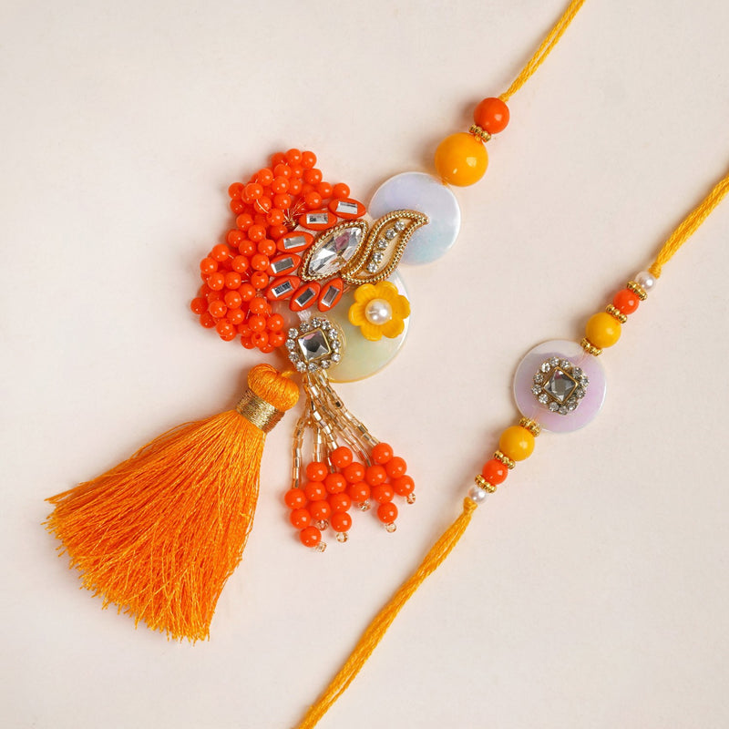 Sunrise Dreams Rakhi Lumba Set For Siblings