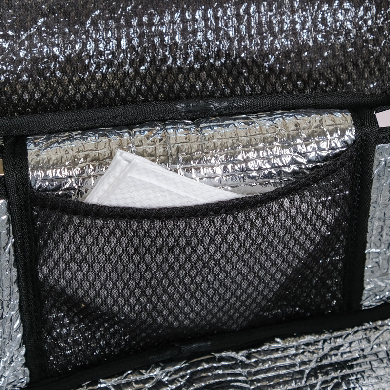 Sunshine Checked Lunch Bag With Insulation