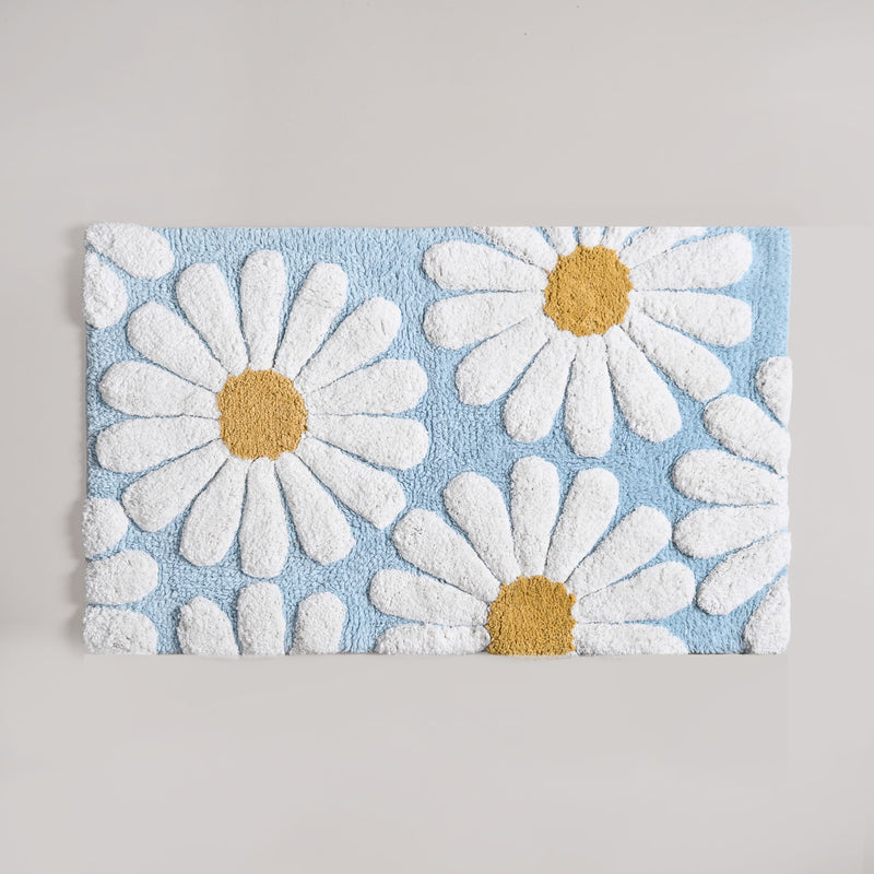 Supersoft Roseate Flower Floor Mat 185x52 Inch