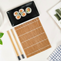 Sushi Kit With Rolling Mat And Chopsticks Set Of 9