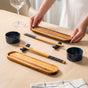 Sushi Platter With Bowl Chopstick And Holder Set Of 8
