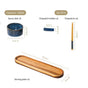 Sushi Platter With Bowl Chopstick And Holder Set Of 8