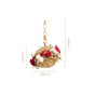 Sustainable Floral Lantern Red