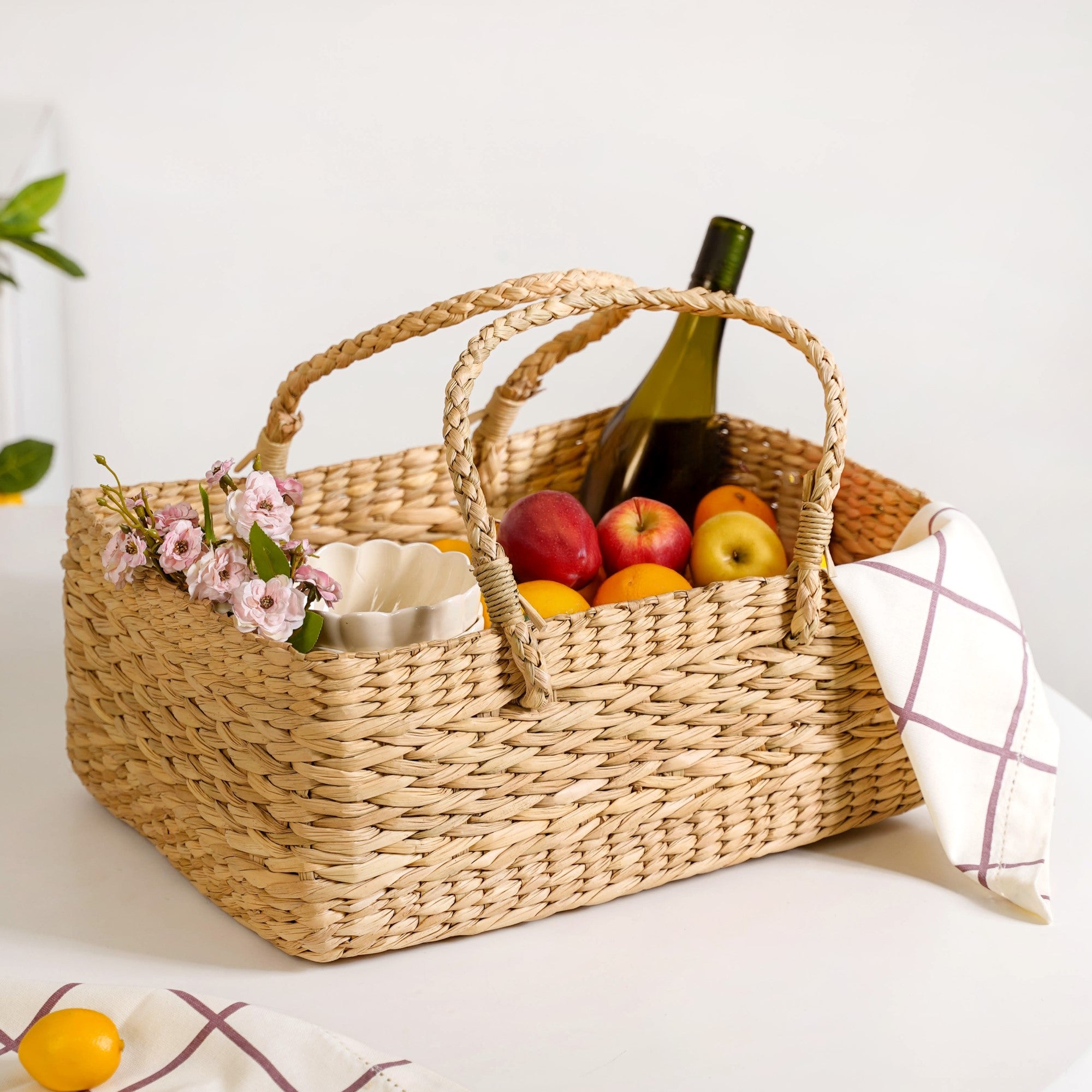 Sustainable Handmade Kauna Basket Large