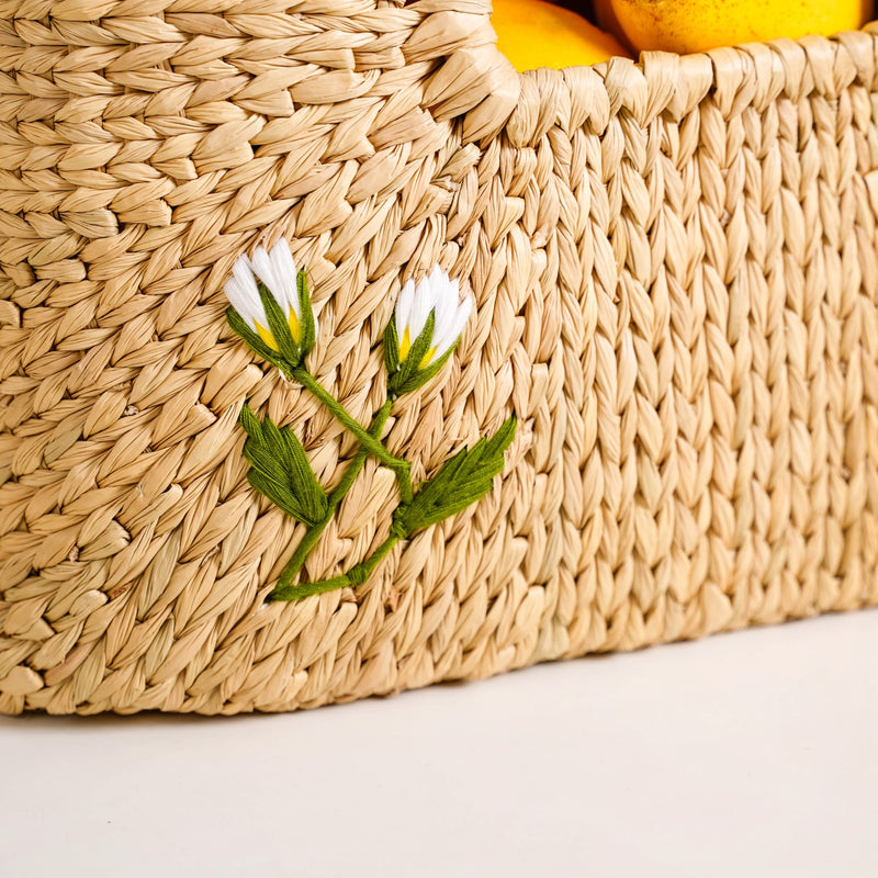 Sustainable Kauna Picnic Basket With Handles