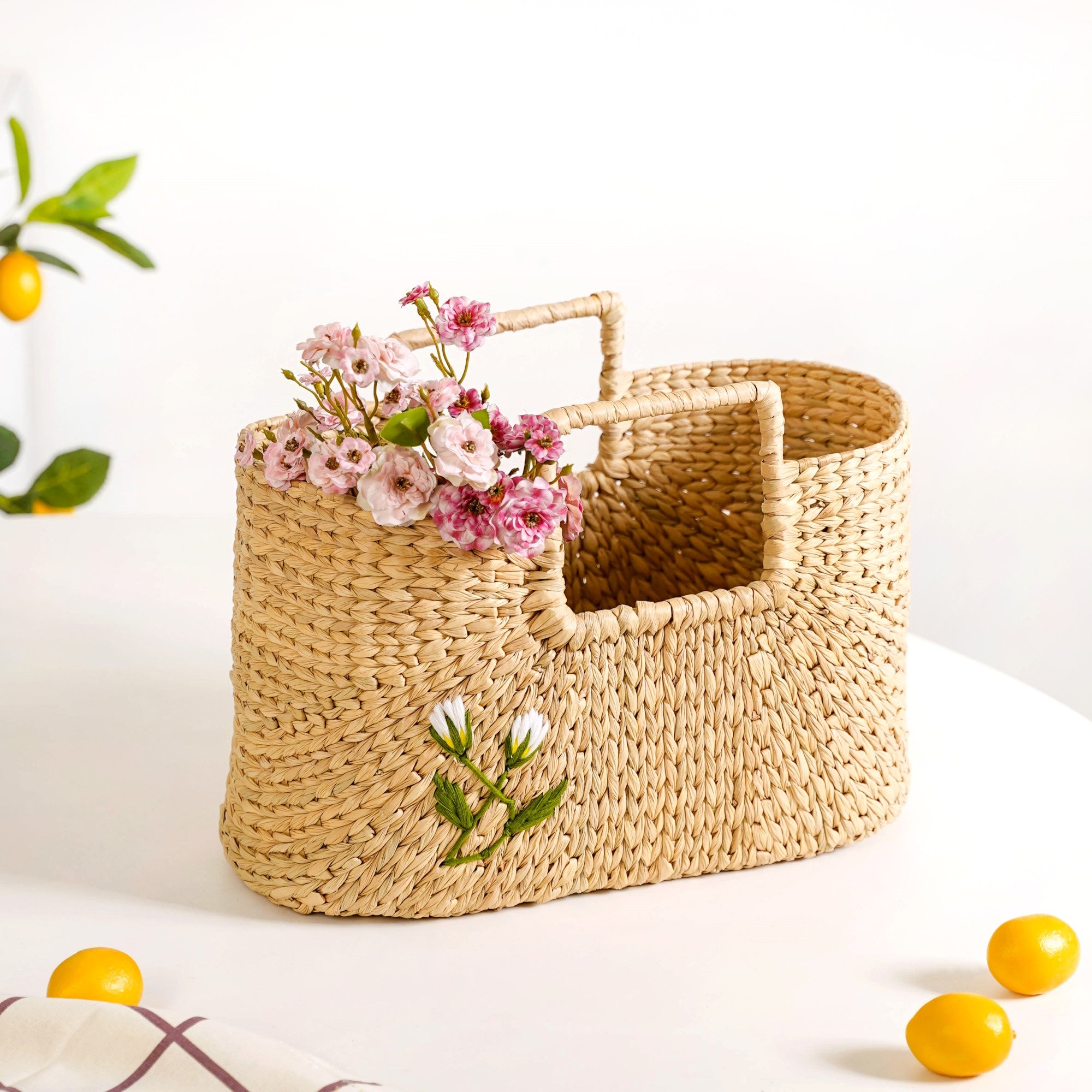 Sustainable Kauna Basket With Handles