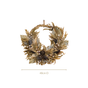 Sustainable Pinecone Holiday Wreath