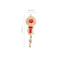 Sustainable Red Bloom Wall Decor Set Of 4