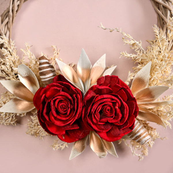 Sustainable Rose Wreath Set Of 3