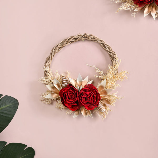 Sustainable Rose Wreath Set Of 3