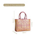 Sustainable Shitalpati Pink Tote Bag