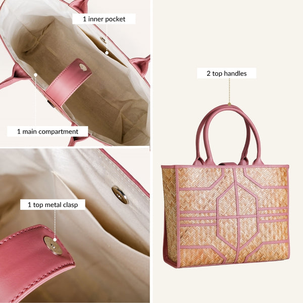 Sustainable BreezeBag Pink Tote