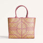 Sustainable Shitalpati Pink Tote Bag