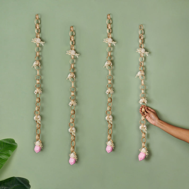 Sustainable Sola Flower Wall Hanging Set Of 4