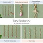 Sustainable Sola Flower Wall Hanging Set Of 4
