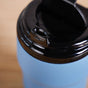 Sweatproof Travel Coffee Mug With Airtight Flip Top Lid