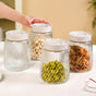 Swirl Jar With Lid Set Of 4 1300ml