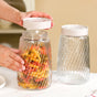 Tall Swirl Jar With Lid Set Of 4 1700ml