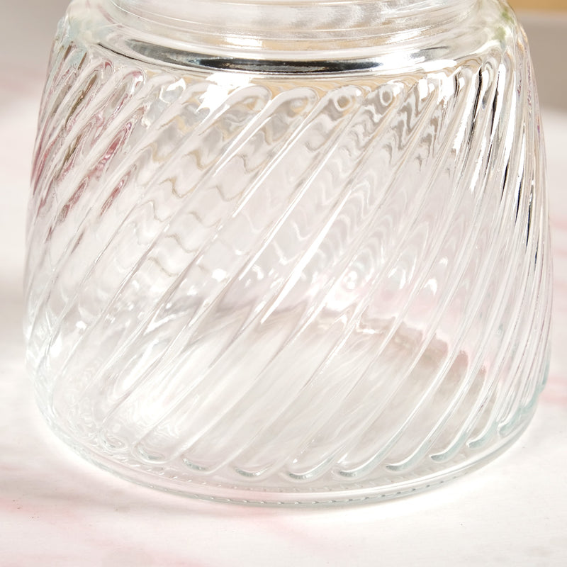 Swirl Jar With Lid Set Of 4 800ml