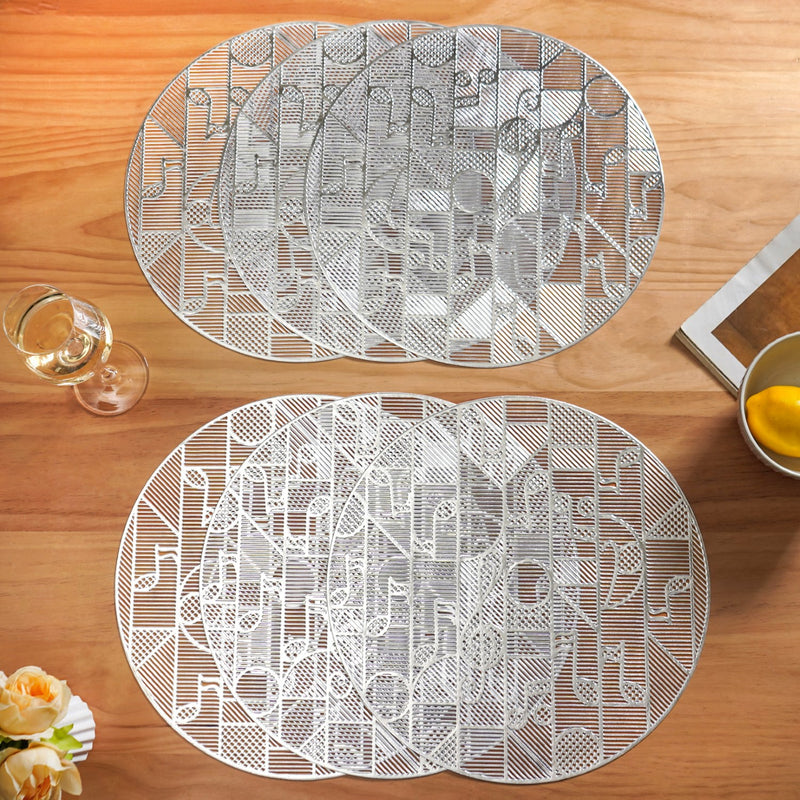Symphony Silver Table Mat Set Of 6