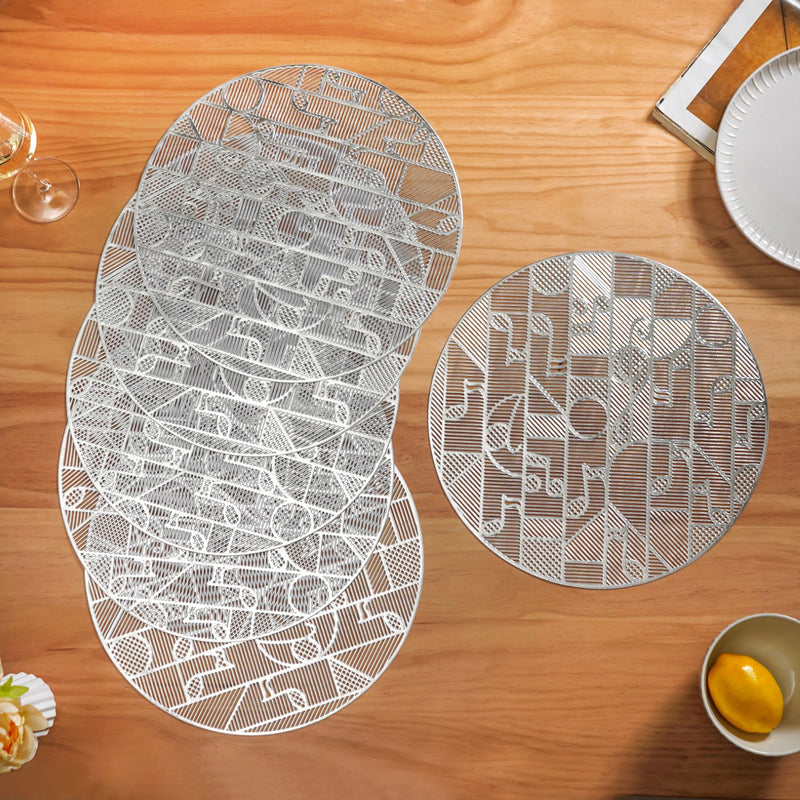 Symphony Silver Table Mat Set Of 6