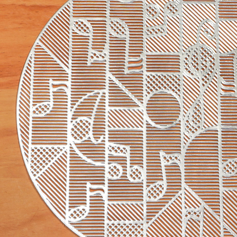 Symphony Silver Table Mat Set Of 6