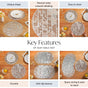 Symphony Silver Table Mat Set Of 6
