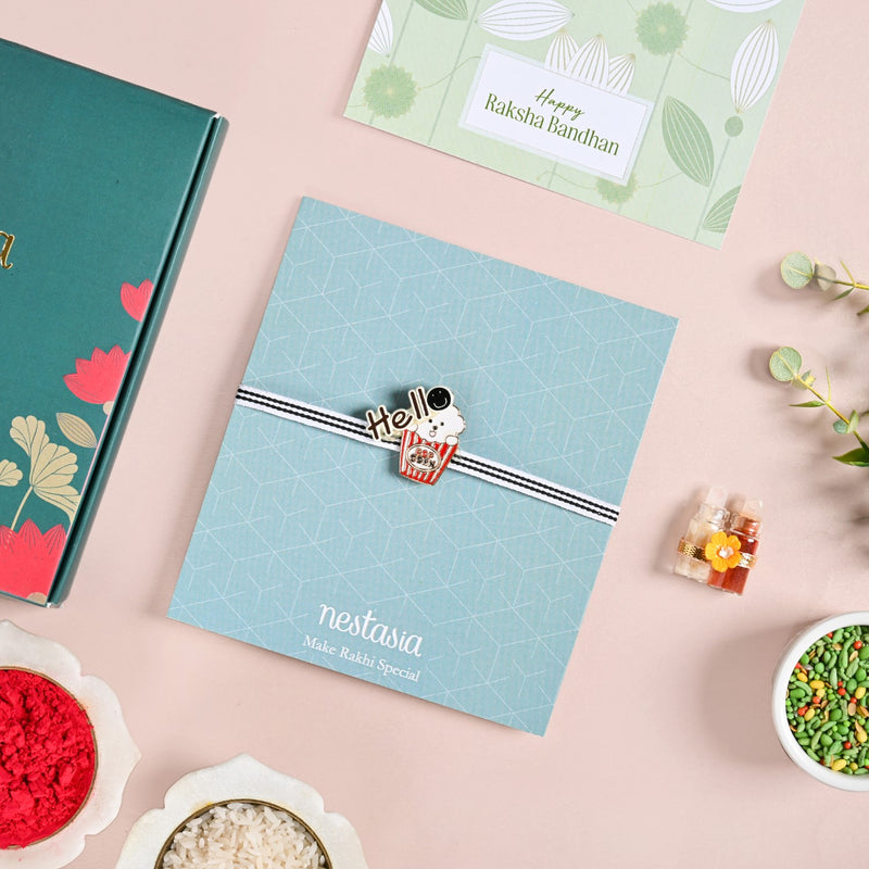 Hello Kids Rakhi Gift Set