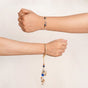 Infinity Evil Eye Rakhi Lumba Gift Set