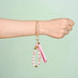 Pookie Pink Charm Bracelet Rakhi Gift Set