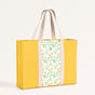 Floracore Canvas Tote Bag Yellow