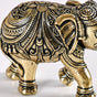 Good Luck Elephant Idol Pure Brass Set With Gift Box Of 23cm