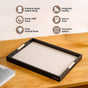 Table Top Luxury Tray Organiser Large Beige