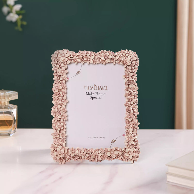 Floret Rectangle Table Photo Frame