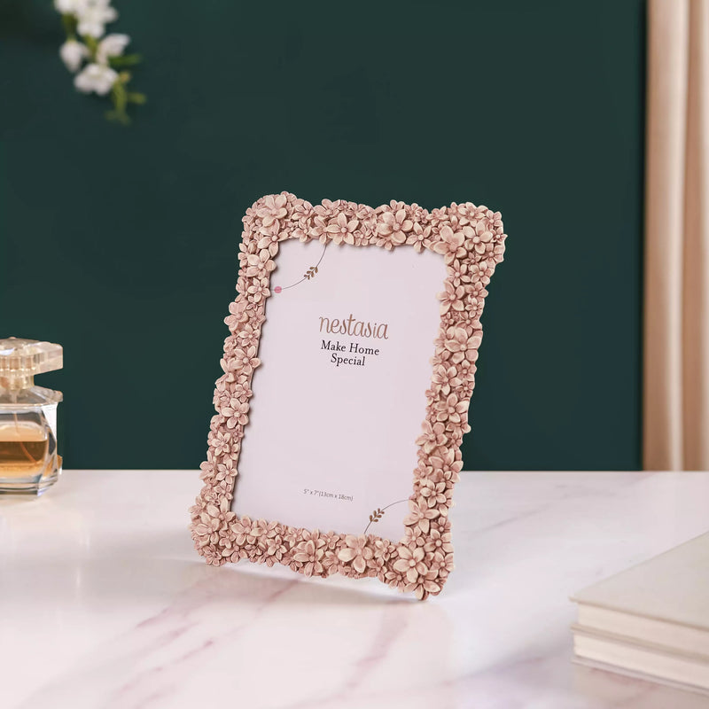 Floret Rectangle Table Photo Frame