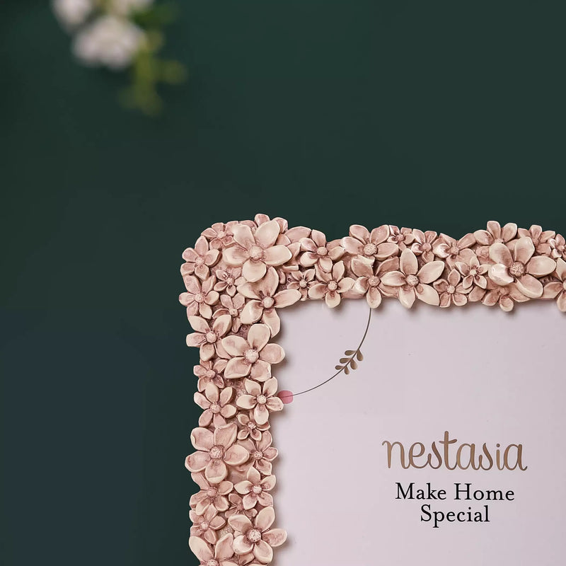 Floret Rectangle Table Photo Frame