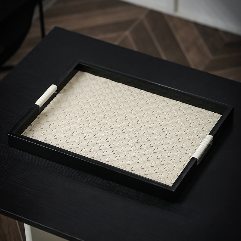 Table Top Luxury Tray Organiser Large Beige