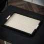 Table Top Luxury Tray Organiser Large Beige