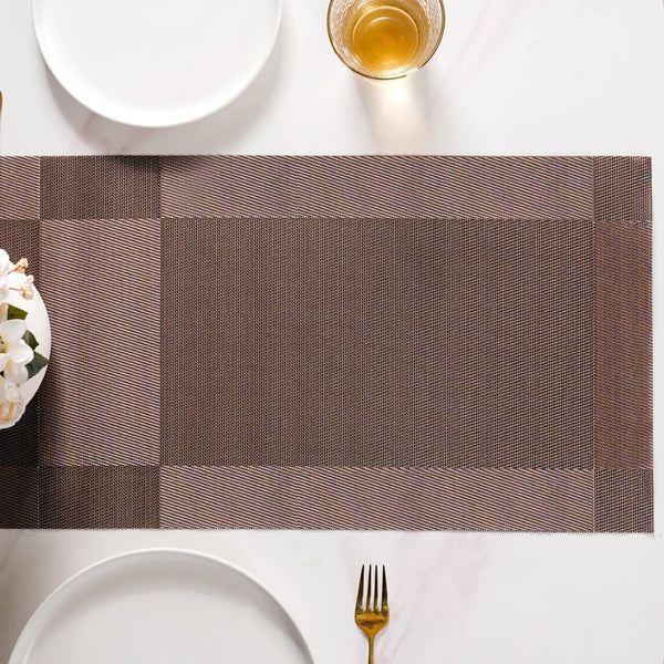 Brown Dining Table Runner