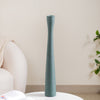 Brush Texture Ceramic Tall Thin Vase