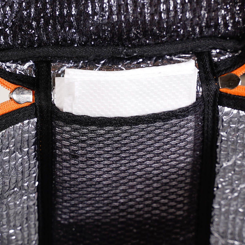 Tangerine Vichy Insulated Lunch Bag