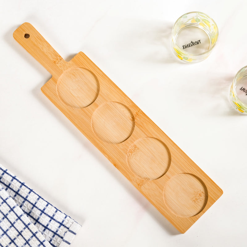 Amalfi Lemon Platter With Cup And Tray Set Of 5