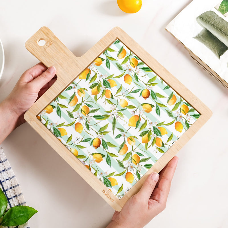 Amalfi Citrus Inspired Serving Platter 33x23cm