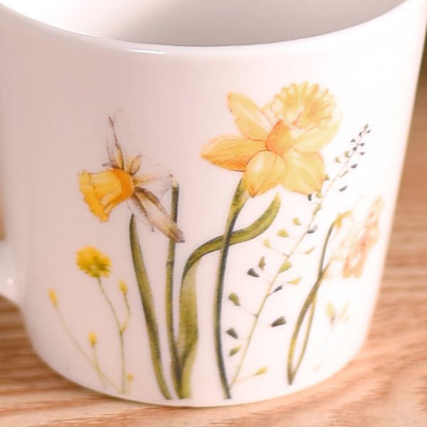 Daffodil Delight Tea Cup Set Of 6 150ml