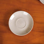 Set Of 6 Ceramic Tara Tea Cup And Saucer Grey 225ml