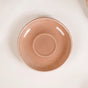 Costola Ceramic Tea Cup And Saucer Set Of 4 Pink 125ml