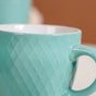 Tara Tea Cup And Saucer Set Of 6 Mint Green 225ml