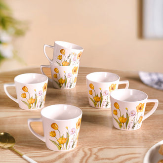 Tulip Of The Valley Tea Cup Set Of 6 150ml